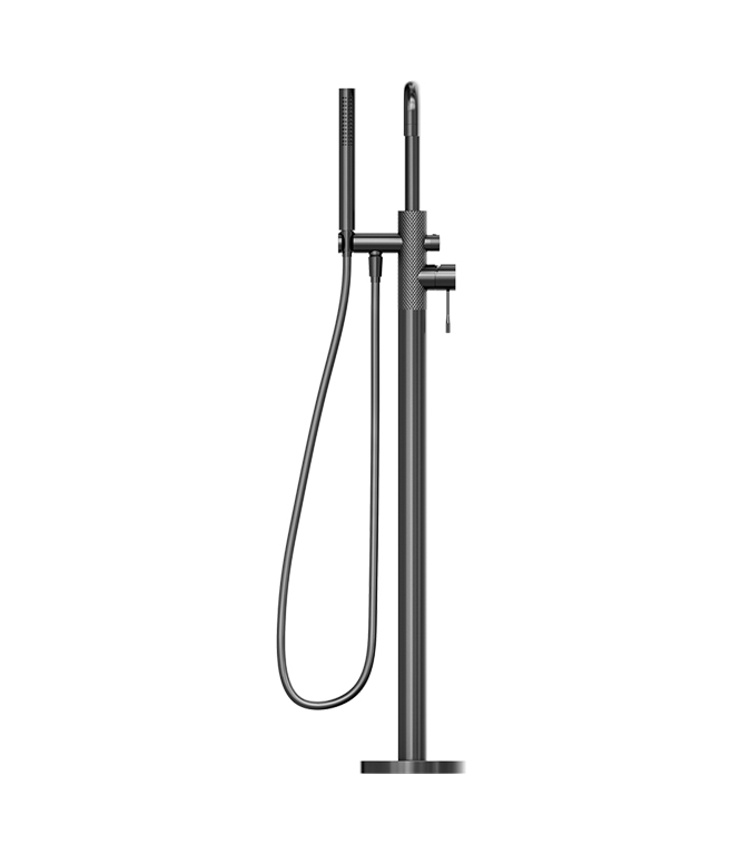 OPAL FREESTANDING BATH MIXER WITH HAND SHOWER GRAPHITE (NR251903AGR)