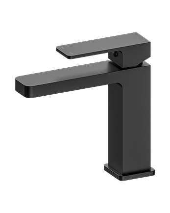 CELIA BASIN MIXER BUILDERS RANGE MATTE BLACK (NR301502MB)