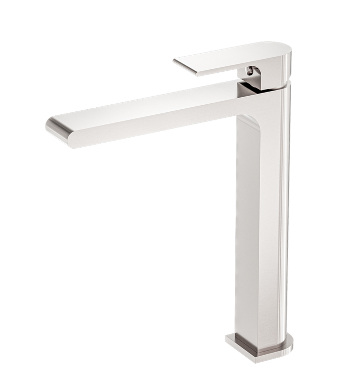 BIANCA TALL BASIN MIXER BRUSHED NICKEL (NR321501ABN)