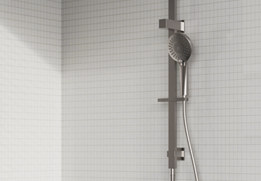 BIANCA TWIN SHOWER GUN METAL (NR250805FGM)