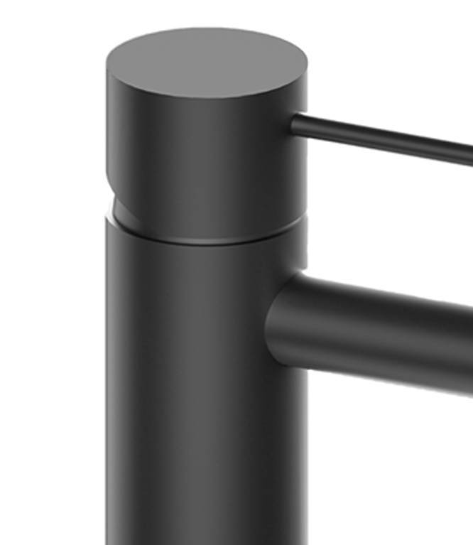 MECCA BASIN MIXER MATTE BLACK (NR221901MB)