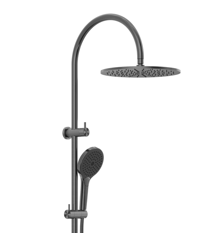 OPAL TWIN SHOWER WITH AIR SHOWER II GRAPHITE (NR251905HGR)